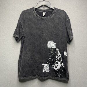 Vintage Wash T-Shirt Jujutsu Kaizen Satoru Scream L